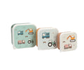 Kinder-Lunchbox Set mit LKW-Motiv BPA-frei 3 Größen von Tutete