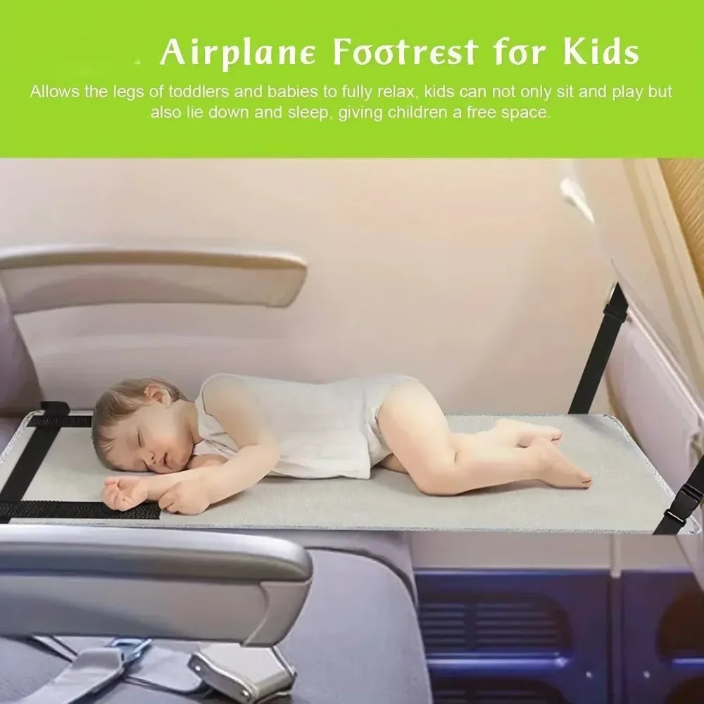  Flugzeug-Fußstütze für Kinder – Sitzverlängerung & Hängematte im Flugzeug