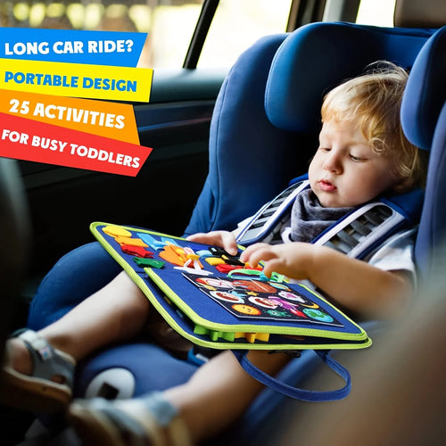 Busy Book Kleinkind – motorische Fähigkeiten spielerisch fördern auf Reisen