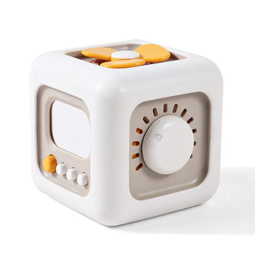 Busy Cube Montessori – Sensorik-Spielzeug für Kleinkinder auf Reisen