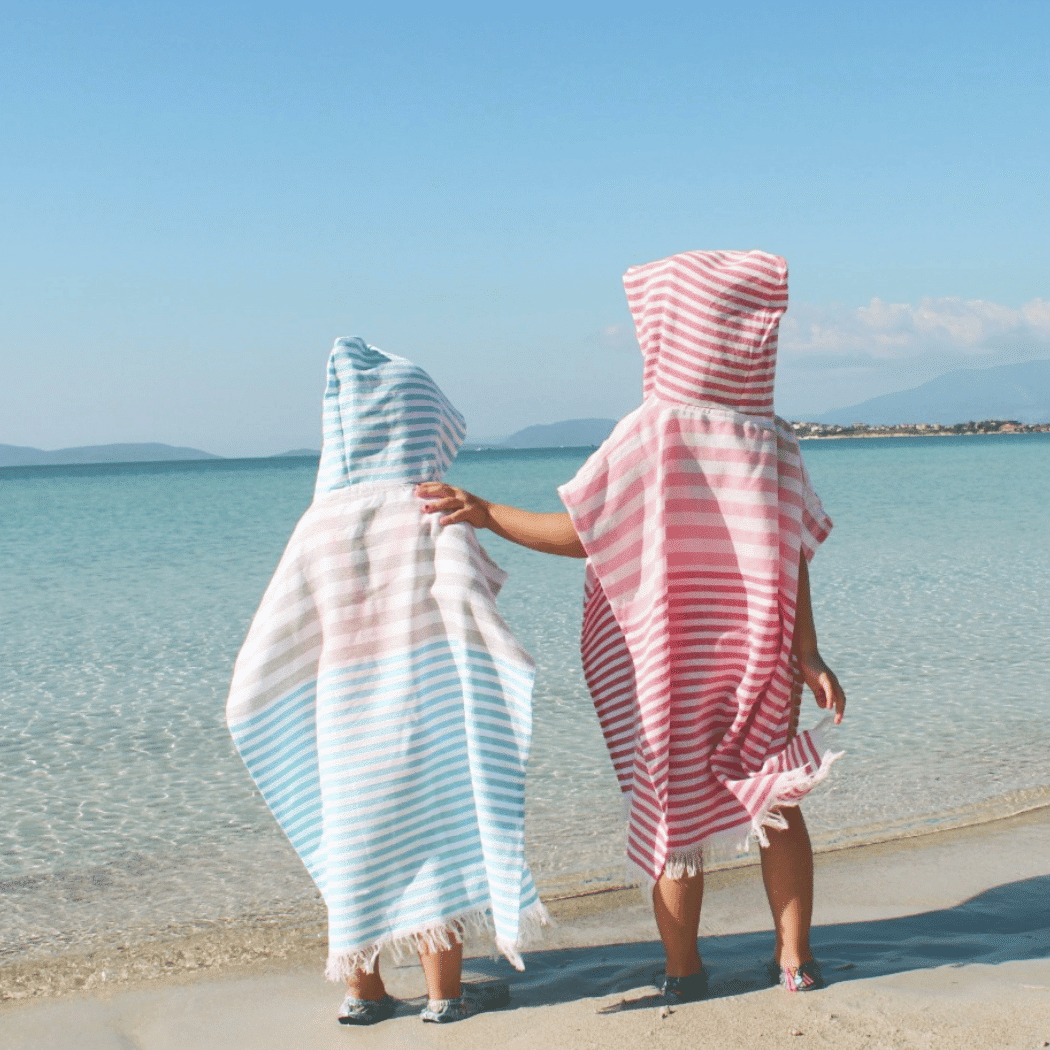 Kinder-Badeponcho Ipanema – 100% Baumwolle | Mint