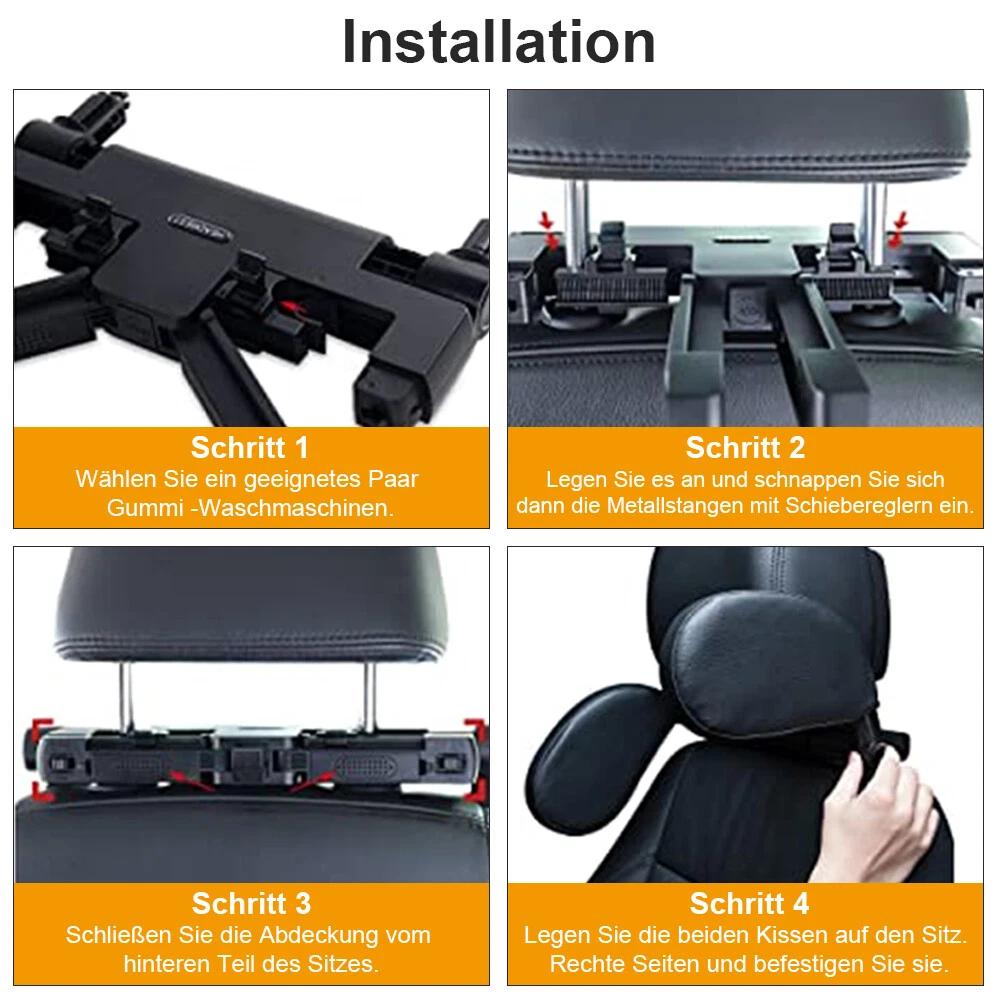 Auto-Kopfstütze & Nackenkissen – Ergonomisch für Kinder & Erwachsene