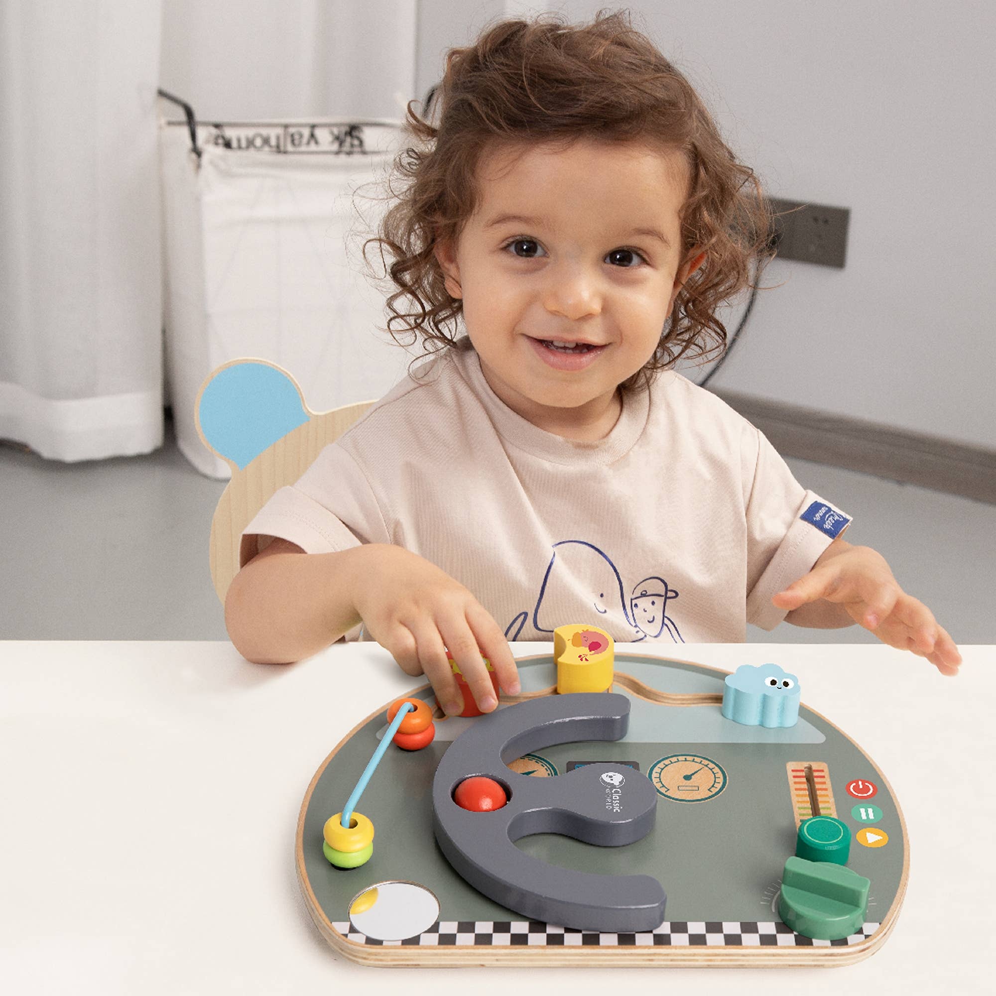 Classic World Auto Spielzeug – nachhaltiges Holzspielzeug für Kleinkinder