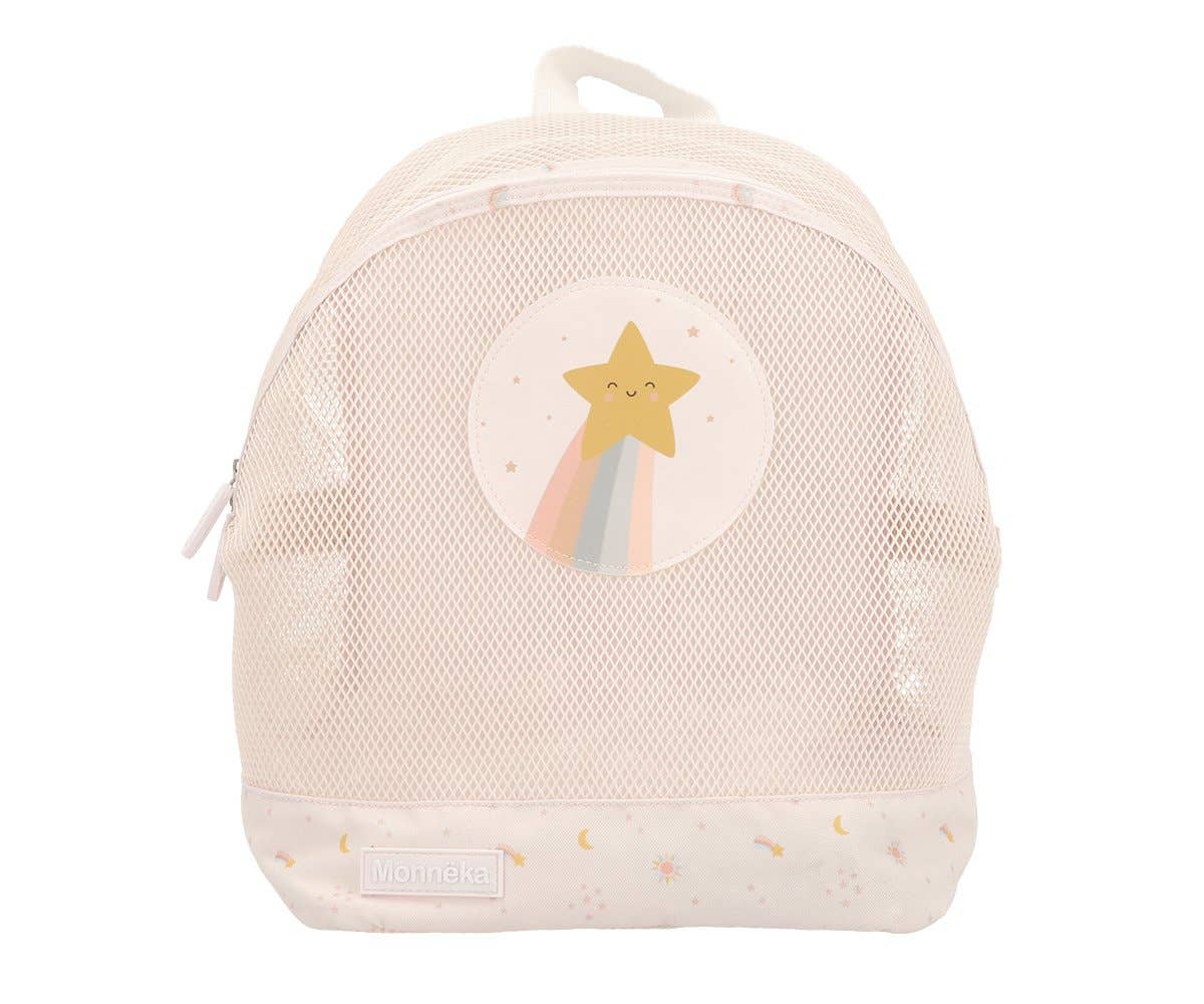 Kinder-Strandrucksack Anti-Sand Tutete Starlight aus Netzstof